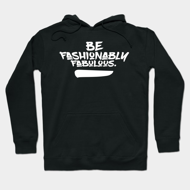 Fashionable fashion Hoodie by Blueberry Pie 